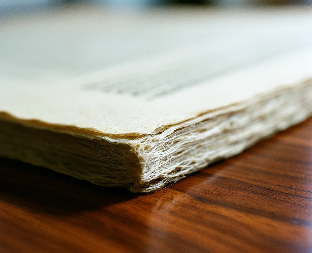 Close-up document texture