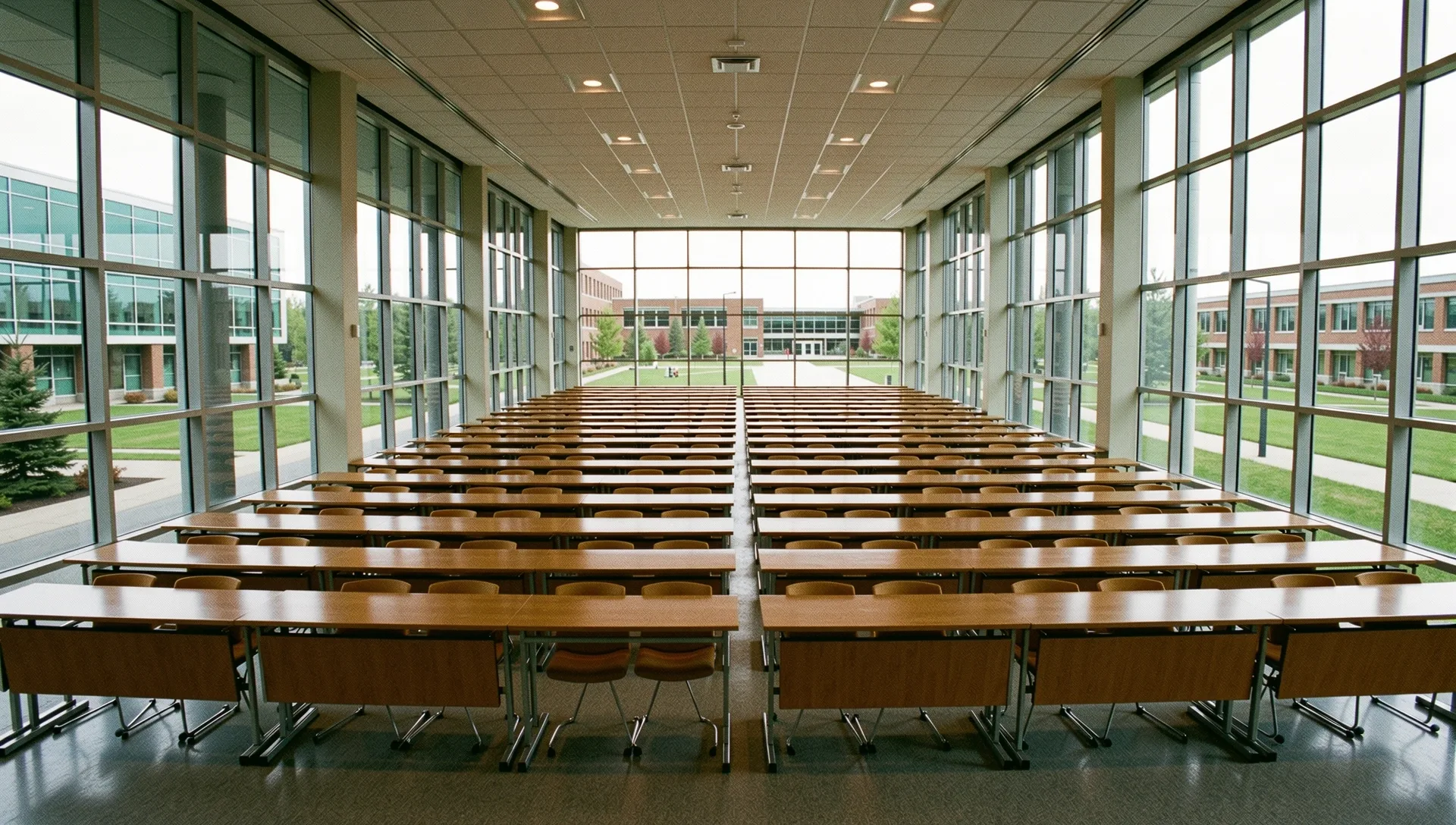 Institutional architectural perspective